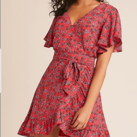 bb dakota wrap dress